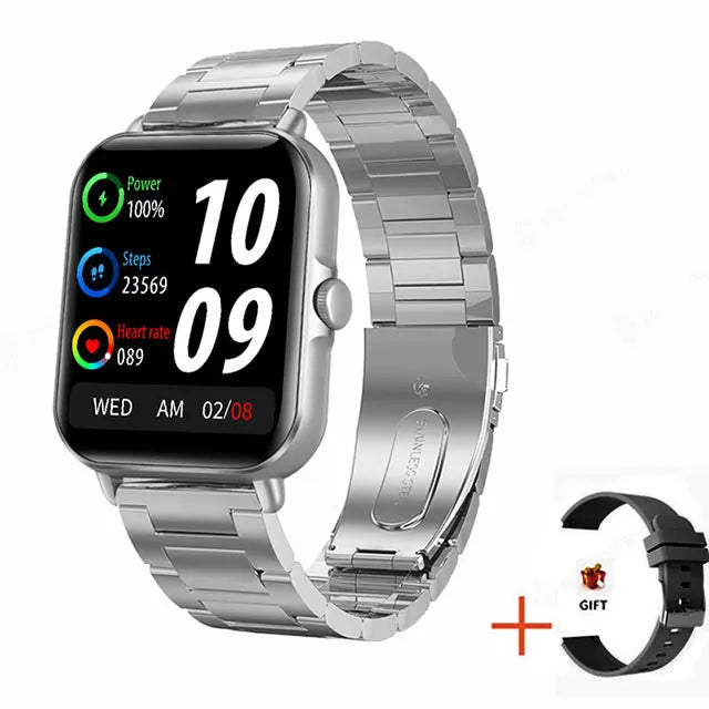 Bluetooth Call, Music Play, Fitness Tracker, Waterproof for Men & Women