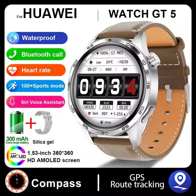 Huawei WATCH GT 5 Pro Smartwatch – Xuanji Sensing System, Sports Compass, Emotional Health Assistant