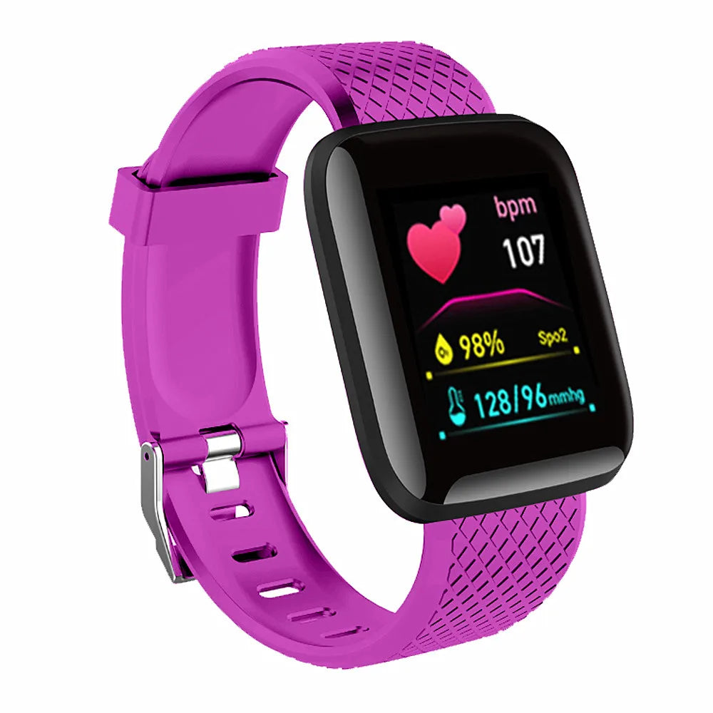 D13 Smartwatch – Blood Pressure & Heart Rate Monitor, Fitness Tracker for Men & Women