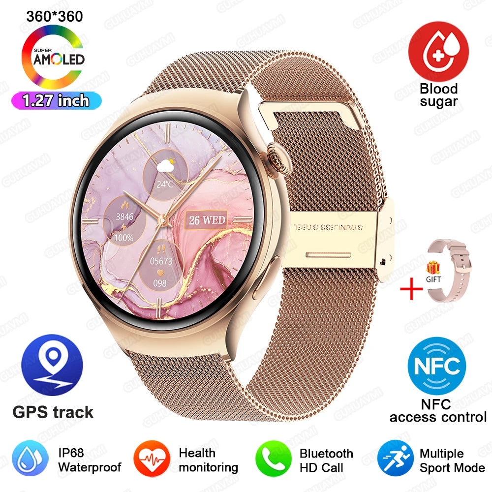 Huawei Watch 4 Mini Smartwatch – 1.27" AMOLED HD Display, Call Reminder, Always On Time