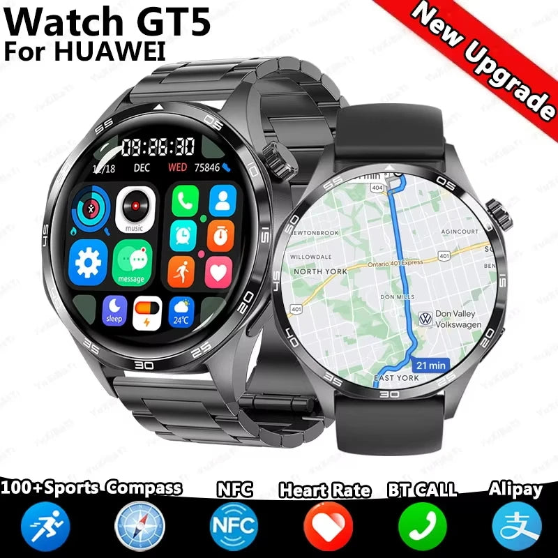 Huawei WATCH GT 5 Pro Smartwatch – Xuanji Sensing System, Sports Compass, Emotional Health Assistant