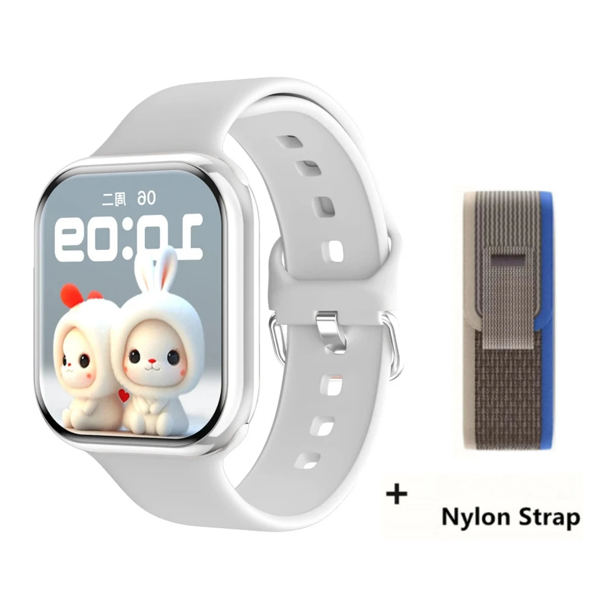 2024 GPS Smartwatch Series 10 – Apple Watch Inspired, Music & Video, Bluetooth Call, Waterproof, NFC