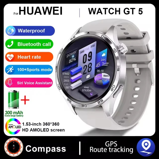 Huawei WATCH GT 5 Pro Smartwatch – Xuanji Sensing System, Sports Compass, Emotional Health Assistant