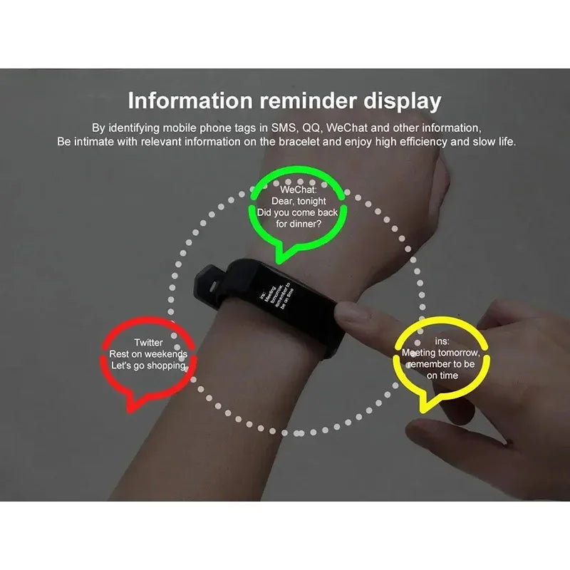 2024 Smart Fitness Tracker Watch with Real-Time Monitoring