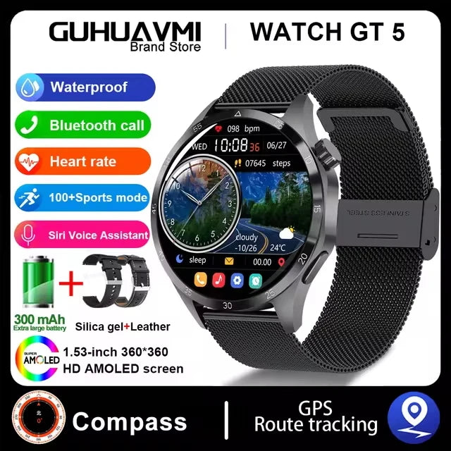 Huawei WATCH GT 5 Pro Smartwatch – Xuanji Sensing System, Sports Compass, Emotional Health Assistant