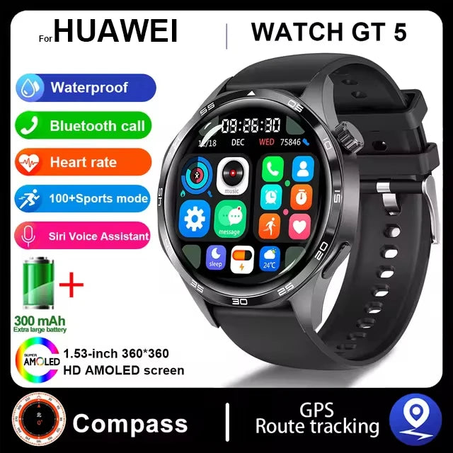 Huawei WATCH GT 5 Pro Smartwatch – Xuanji Sensing System, Sports Compass, Emotional Health Assistant