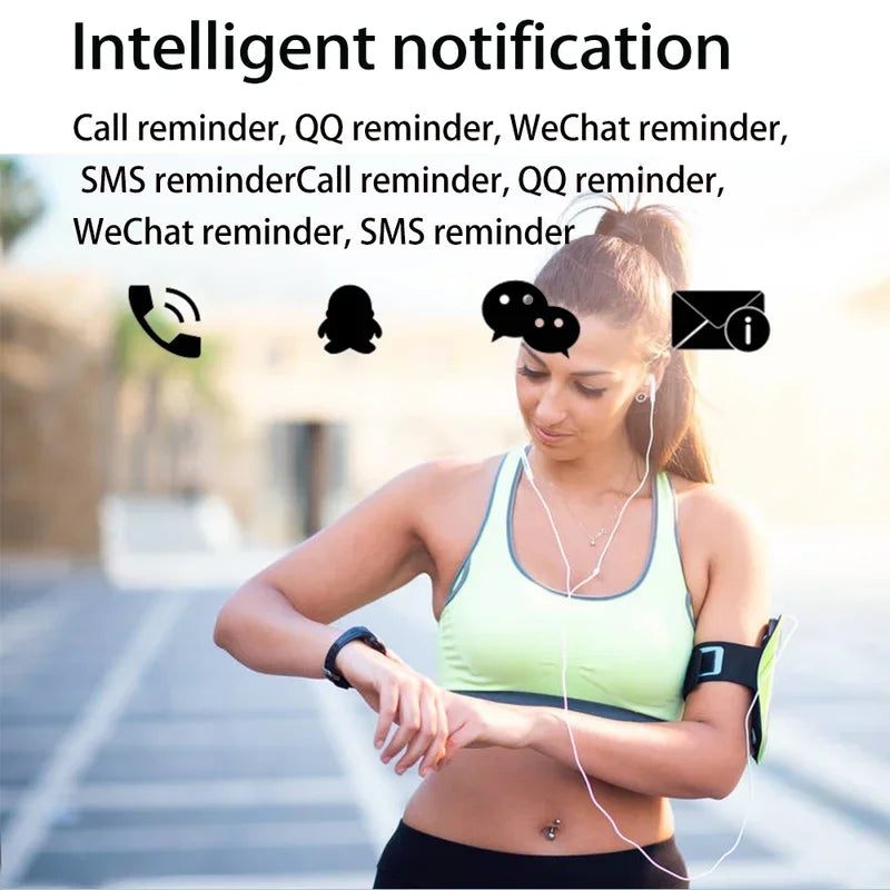 M7 Smart Watch – Fitness Tracker, Heart Rate & Blood Pressure Monitor for Men & Women