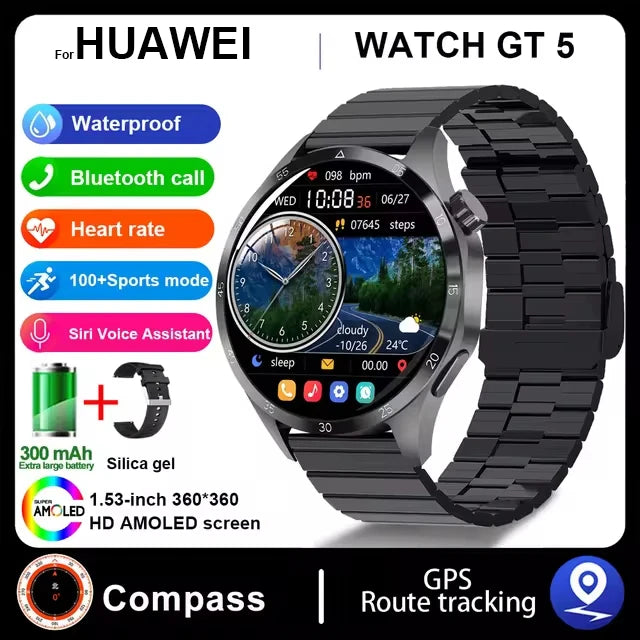 Huawei WATCH GT 5 Pro Smartwatch – Xuanji Sensing System, Sports Compass, Emotional Health Assistant