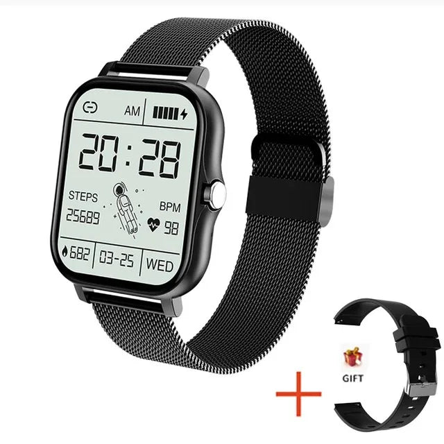 Original 1.83'' Smartwatch Fitness Tracker – Heart Monitor, Bluetooth Calls, Sports Watch for Men & Women