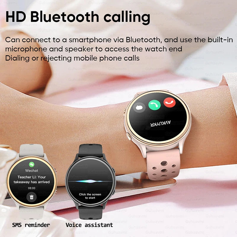 2025 Huawei Fashion Sports Smartwatch – GPS Tracker, AMOLED HD Screen, Heart Rate Monitor, Bluetooth Call