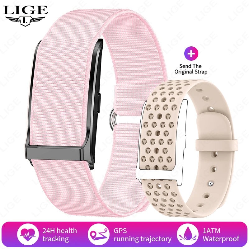 LIGE 2025 Women's Smart Bracelet – Fitness & Sleep Tracker