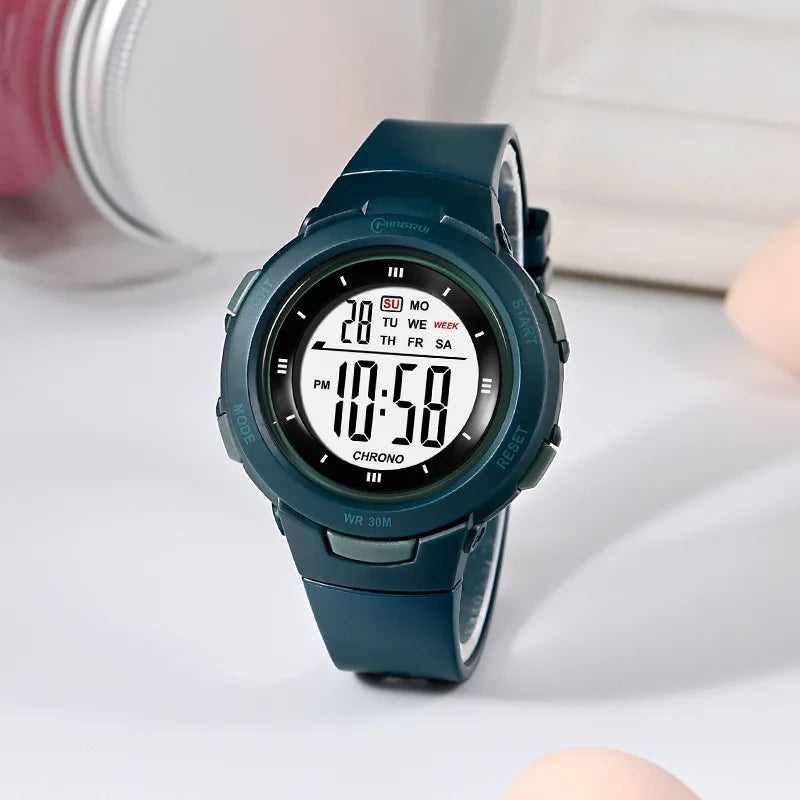 UTHAI CE49 Kids Smartwatch – Fashion Luminous Waterproof Alarm Clock Watch for Boys & Girls