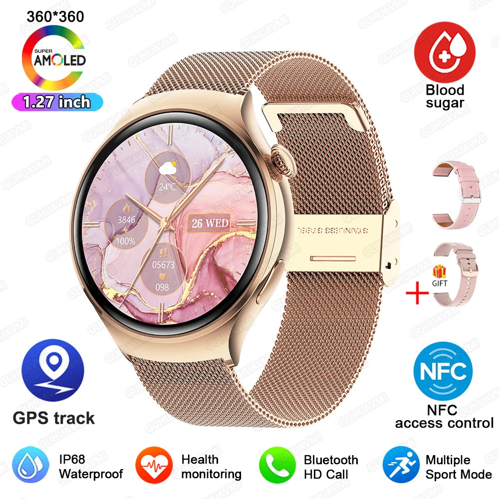 Huawei Watch 4 Mini Smartwatch – 1.27" AMOLED HD Display, Call Reminder, Always On Time