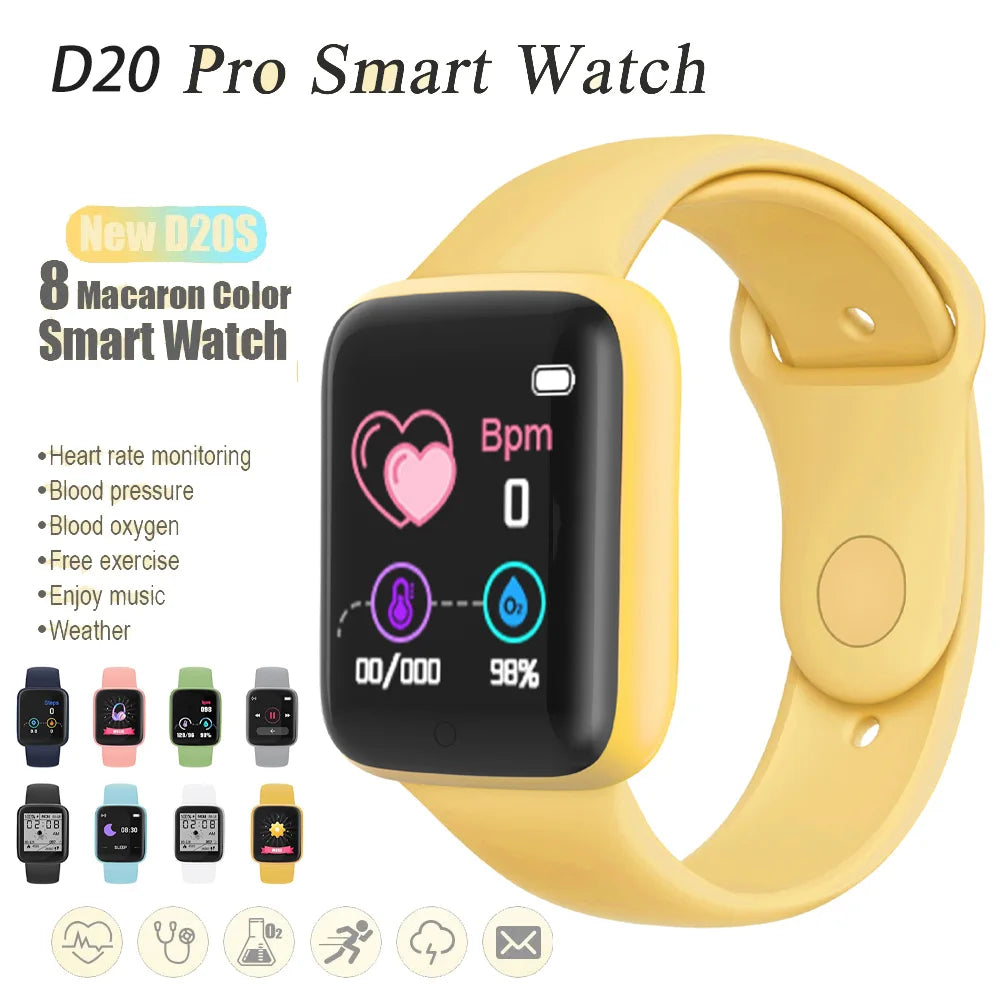 Multi-Function Smart Watch for Men & Kids – Heart Rate, Blood Pressure, Sport Tracker