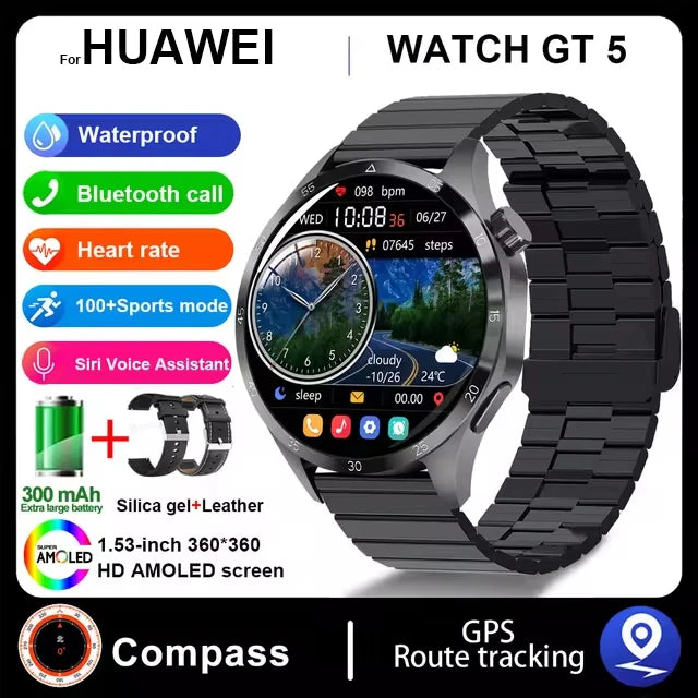Huawei WATCH GT 5 Pro Smartwatch – Xuanji Sensing System, Sports Compass, Emotional Health Assistant