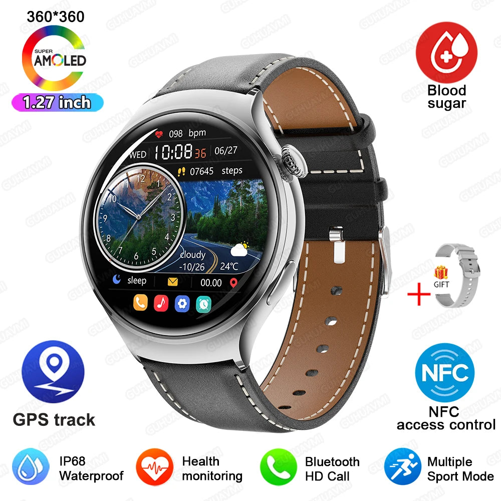 Huawei Watch 4 Mini Smartwatch – 1.27" AMOLED HD Display, Call Reminder, Always On Time