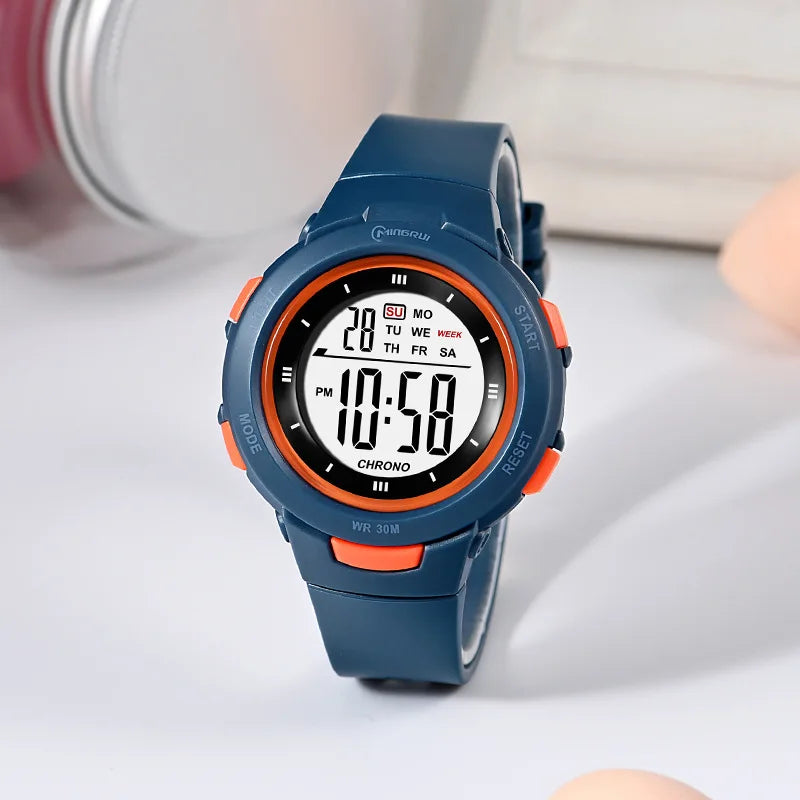 UTHAI CE49 Kids Smartwatch – Fashion Luminous Waterproof Alarm Clock Watch for Boys & Girls