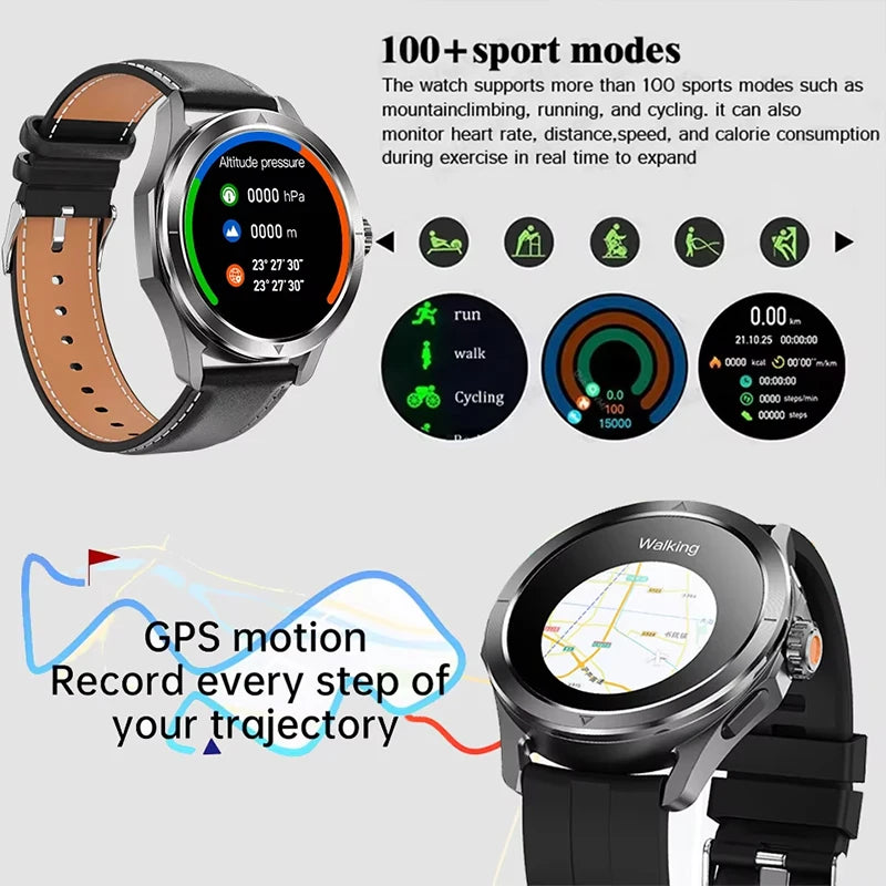 Xiaomi S4 Ultra Outdoor Sports Smart Watch – 1.53" AMOLED, NFC, GPS, Heart Rate, Waterproof, BT Call, for Men