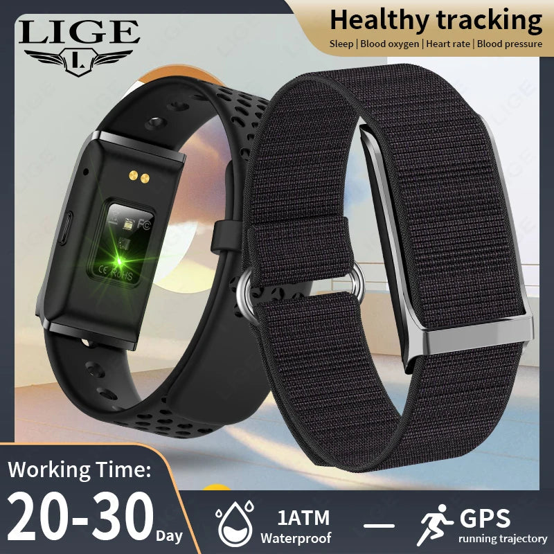 LIGE Couples Smart Bracelet – Health & Fitness Tracker